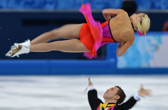 2014 Winter Olympics. Figure skating. Pairs. Short program