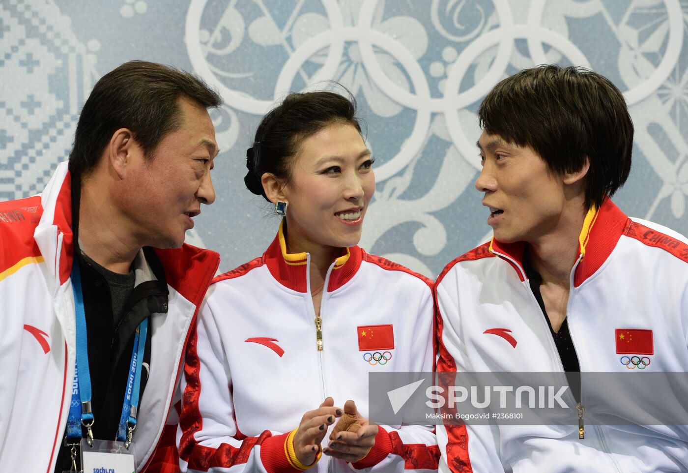 2014 Winter Olympics. Figure skating. Pairs. Short program