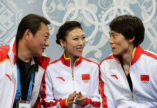 2014 Winter Olympics. Figure skating. Pairs. Short program