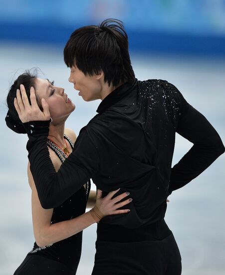 2014 Winter Olympics. Figure skating. Pairs. Short program