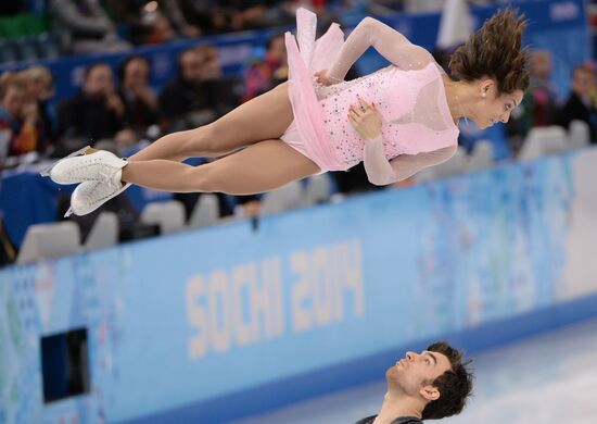 2014 Winter Olympics. Figure skating. Pairs. Short program