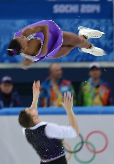 2014 Winter Olympics. Figure skating. Pairs. Short program