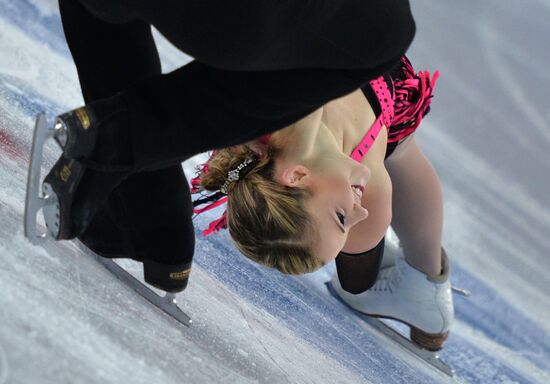 2014 Winter Olympics. Figure skating. Pairs. Short program