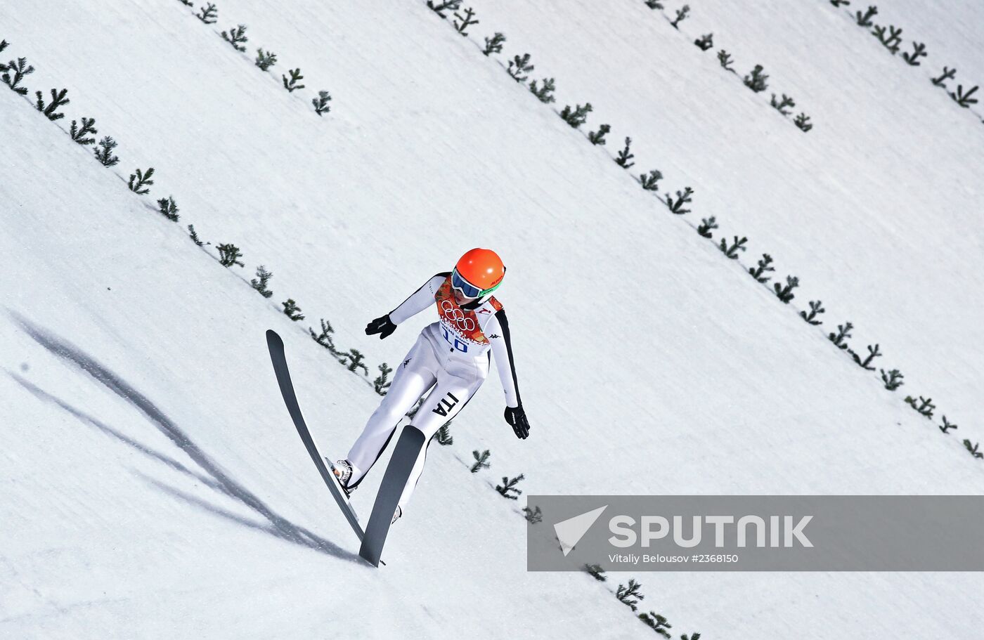 2014 Winter Olympics. Ski jumping. Women. Finals