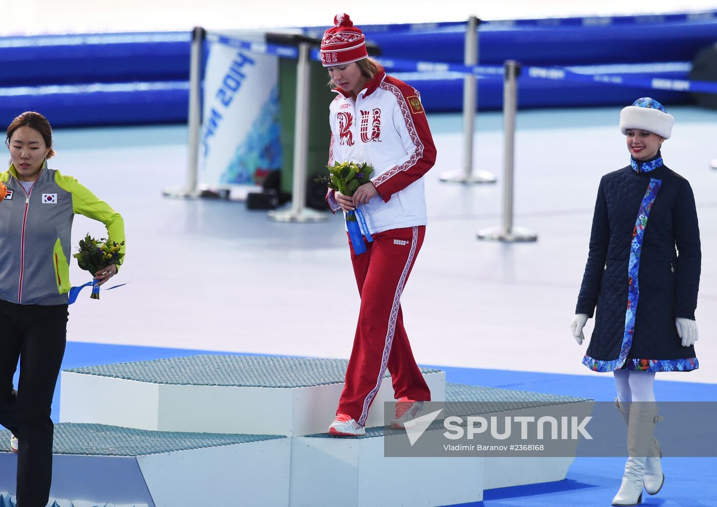 2014 Winter Olympics. Speed skating. Women. 500m