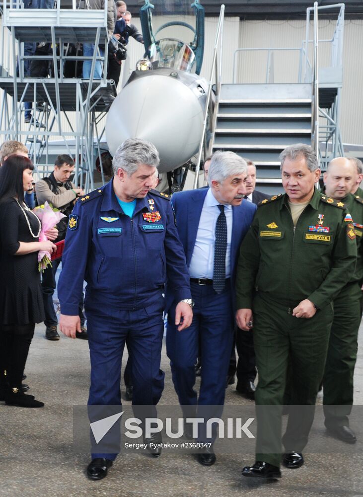 12 Sukhoi Su-35S fighter planes handed over to Russian Air Forces