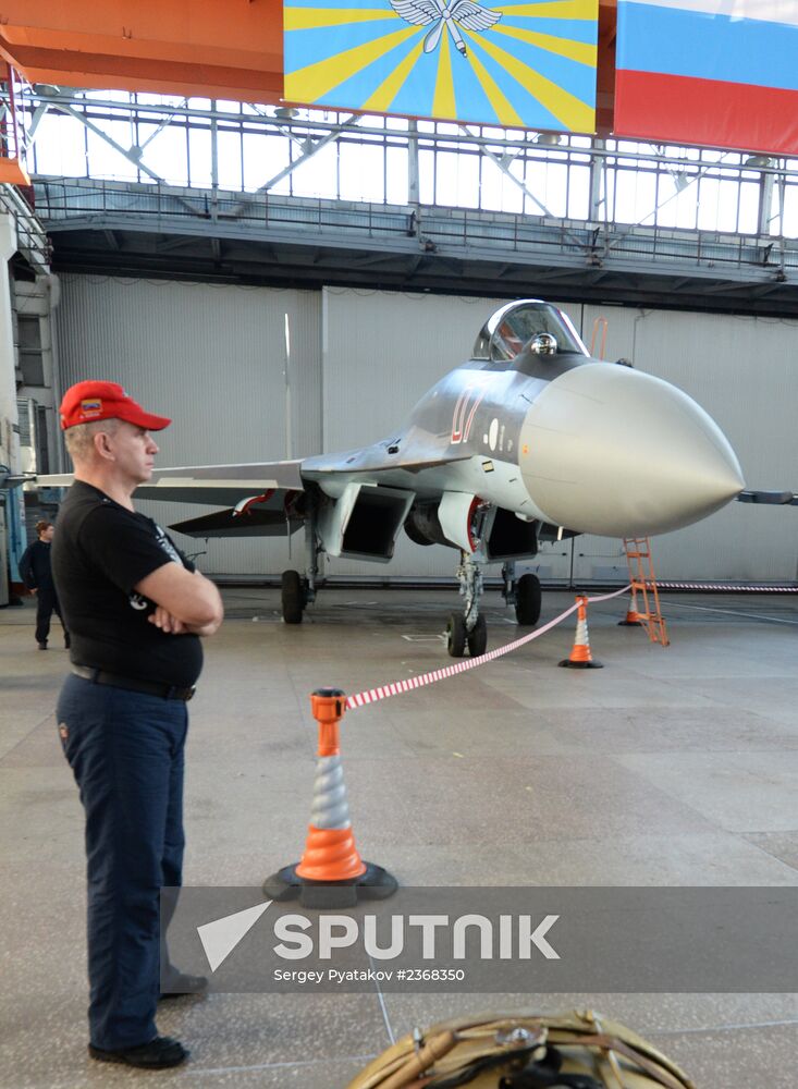 12 Sukhoi Su-35S fighter planes handed over to Russian Air Forces