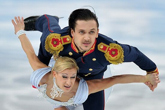 2014 Winter Olympics. Figure skating. Pairs. Short program