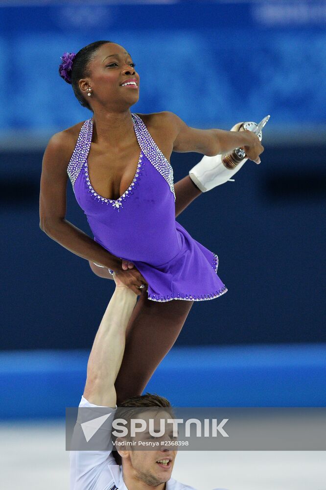 2014 Winter Olympics. Figure skating. Pairs. Short program