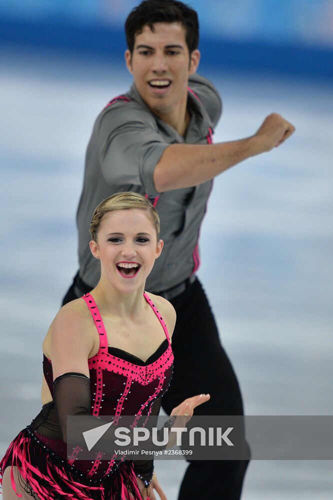 2014 Winter Olympics. Figure skating. Pairs. Short program