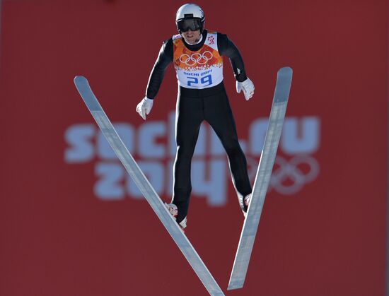 2014 Winter Olympics. Nordic Combned. Individual race. Normal Hill