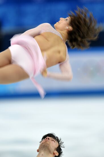 2014 Winter Olympics. Figure skating. Pairs. Short program