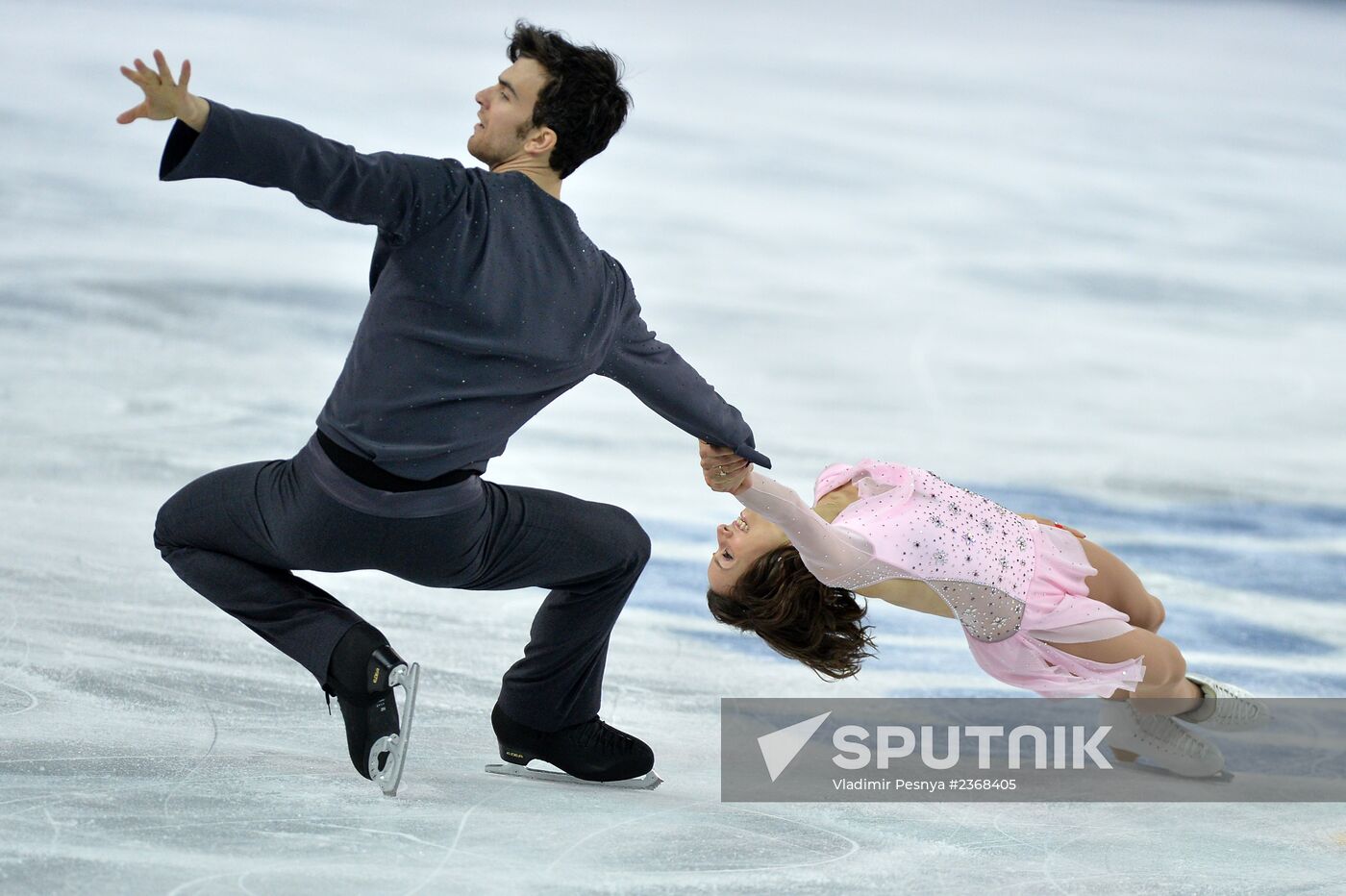 2014 Winter Olympics. Figure skating. Pairs. Short program