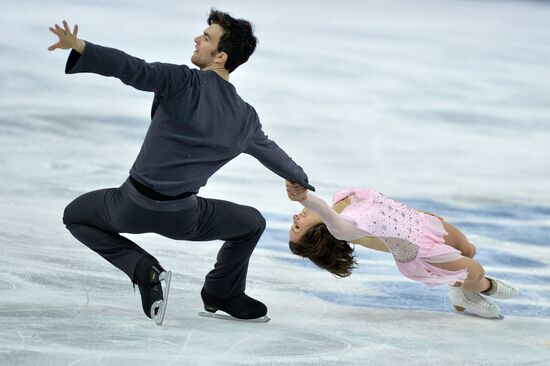 2014 Winter Olympics. Figure skating. Pairs. Short program