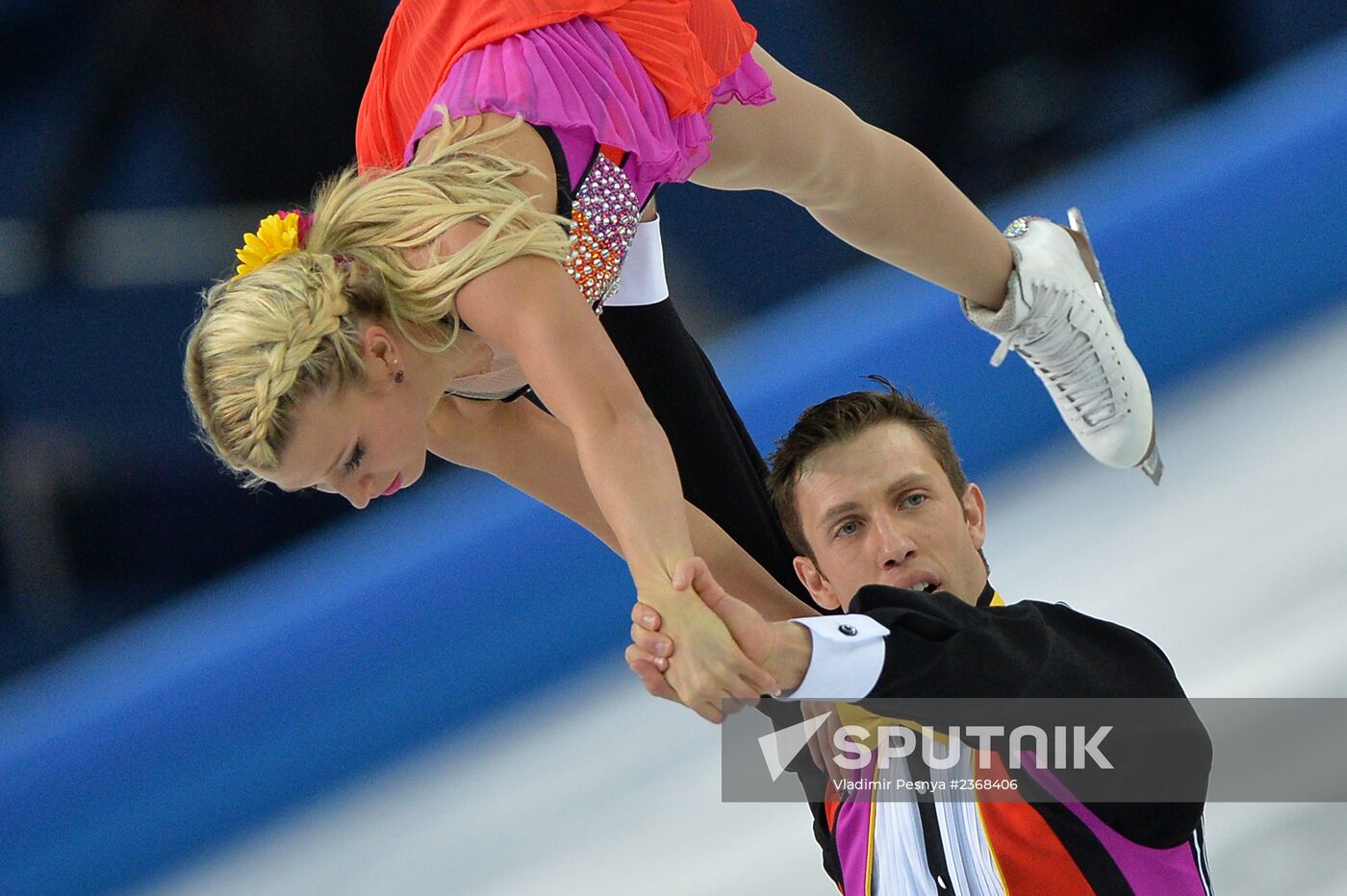 2014 Winter Olympics. Figure skating. Pairs. Short program