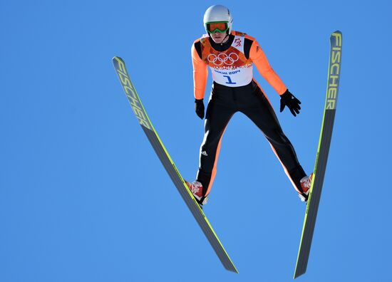 2014 Winter Olympics. Nordic Combned. Individual race. Normal Hill