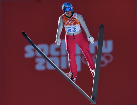 2014 Winter Olympics. Nordic Combned. Individual race. Normal Hill