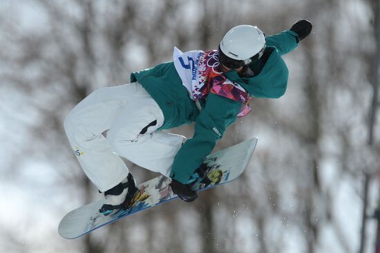 2014 Winter Olympics. Snowboarding. Women. Halfpipe