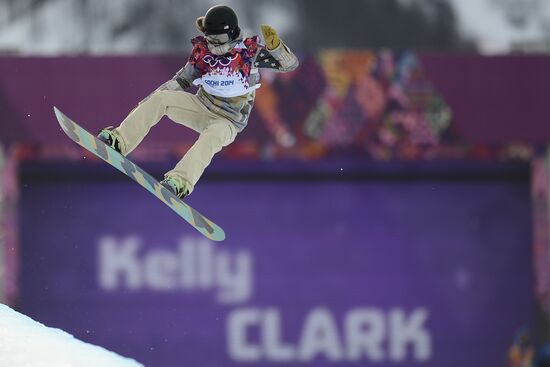 2014 Winter Olympics. Snowboarding. Women. Halfpipe