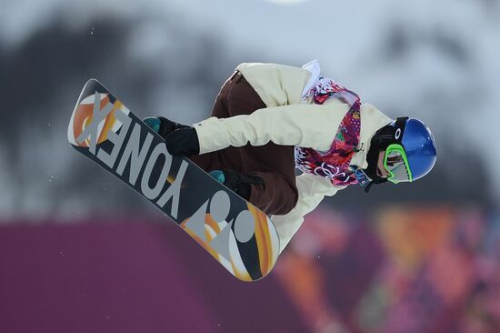 2014 Winter Olympics. Snowboarding. Women. Halfpipe