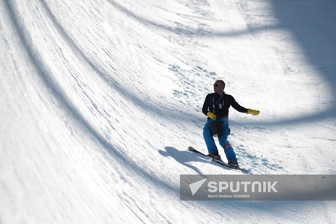 2014 Winter Olympics. Snowboarding. Women. Halfpipe