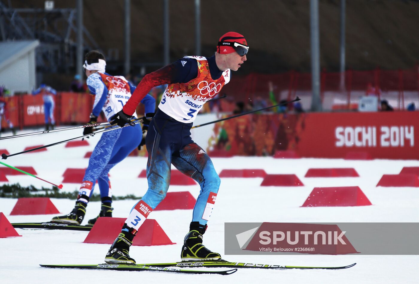 2014 Winter Olympics. Nordic combined. Individual race. Normal hill