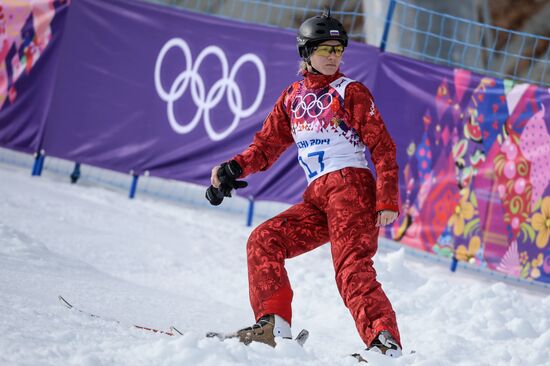 2014 Winter Olympics. Freestyle skiing. Aerials. Training sessions