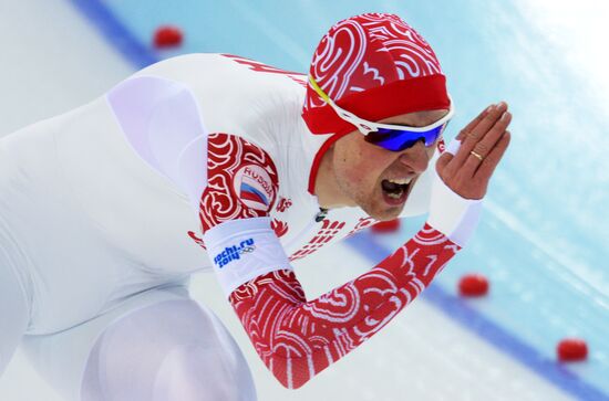 2014 Winter Olympics. Speed skating. Men. 1000m