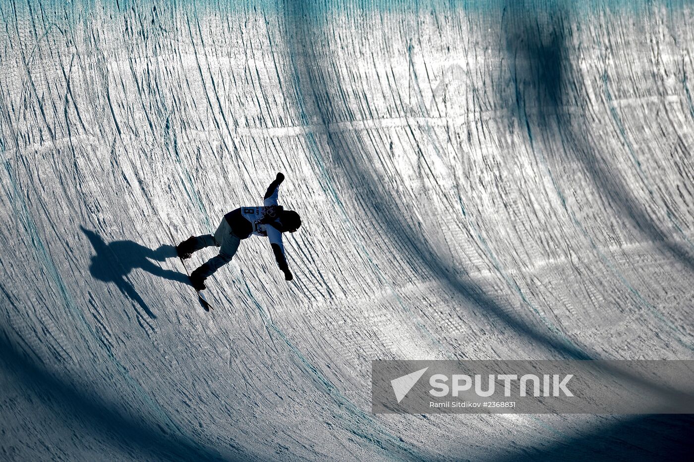 2014 Winter Olympics. Snowboarding. Women. Halfpipe