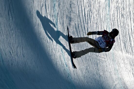 22014 Winter Olympics. Snowboarding. Women. Halfpipe. Qualification