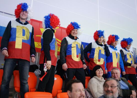 2014 Winter Olympics. Speed skating. Men. 1000m