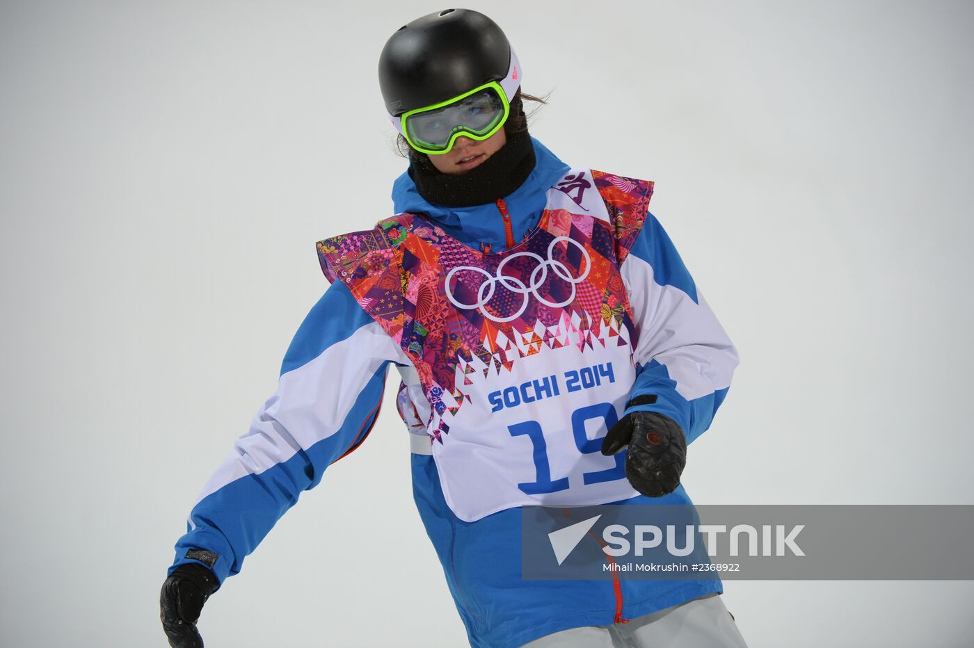 2014 Winter Olympics. Snowboarding. Women. Halfpipe
