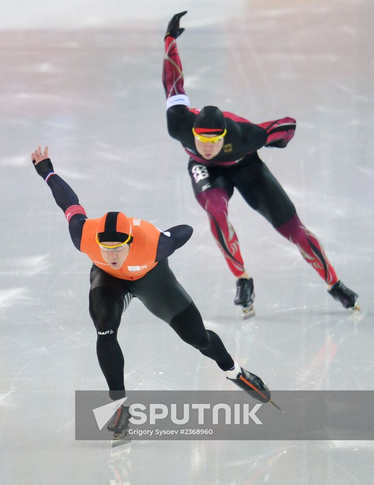2014 Winter Olympics. Speed skating. Men. 1000m