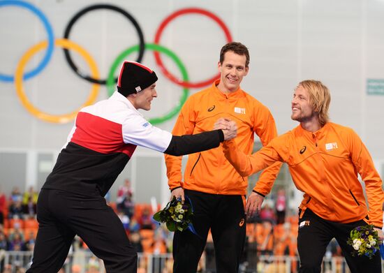 2014 Winter Olympics. Speed skating. Men. 1000m
