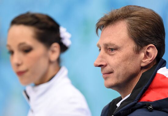 2014 Winter Olympics. Figure skating. Pairs. Free skating