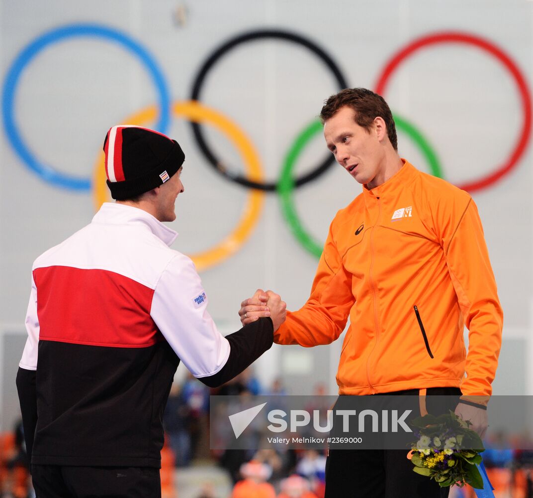 2014 Winter Olympics. Speed skating. Men. 1000m