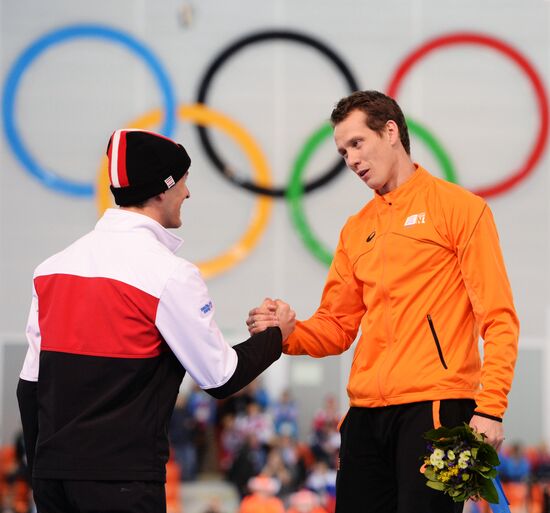 2014 Winter Olympics. Speed skating. Men. 1000m