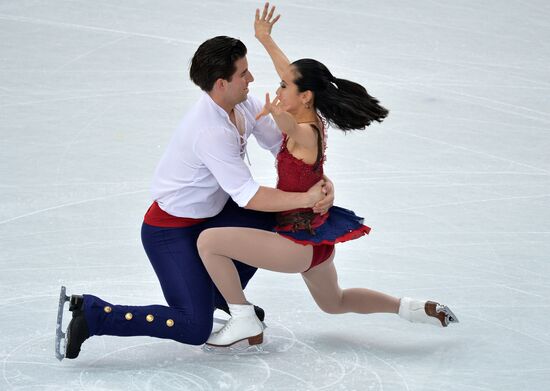 2014 Winter Olympics. Figure skating. Pairs. Free skating