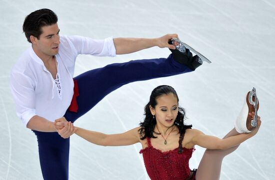 2014 Winter Olympics. Figure skating. Pairs. Free skating