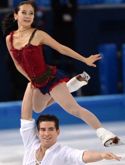2014 Winter Olympics. Figure skating. Pairs. Free skating
