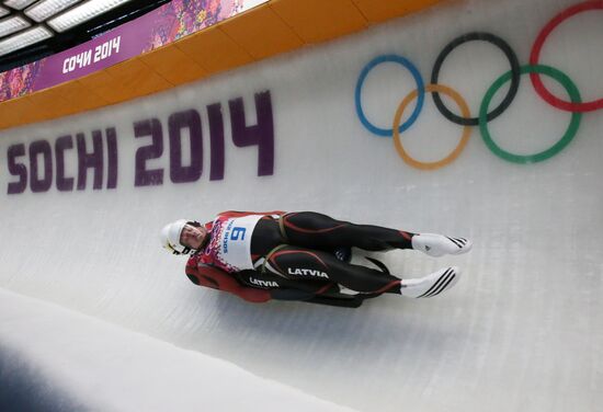 2014 Winter Olympics. Luge. Men’s doubles