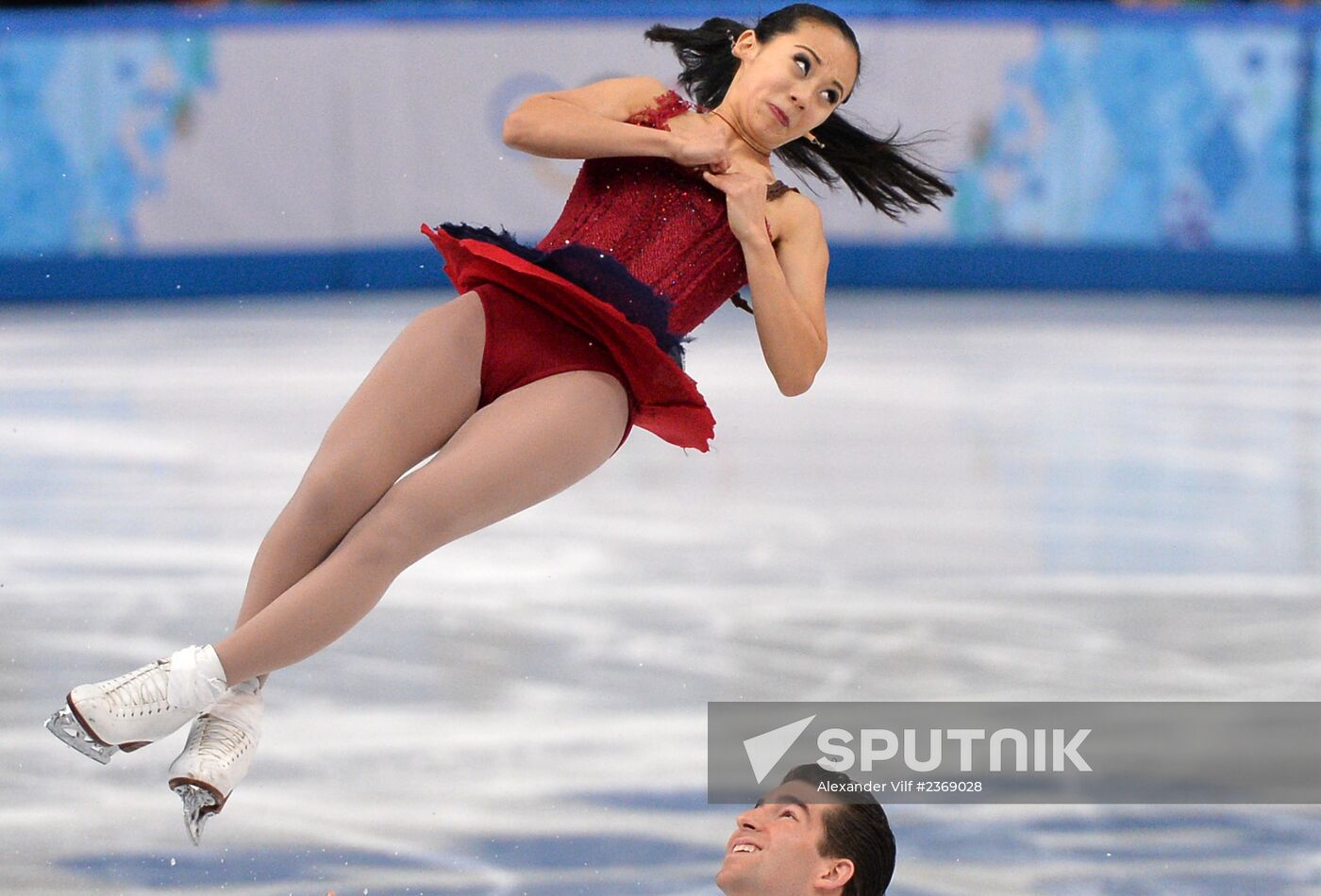 2014 Winter Olympics. Figure skating. Pairs. Free skating