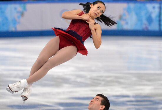 2014 Winter Olympics. Figure skating. Pairs. Free skating