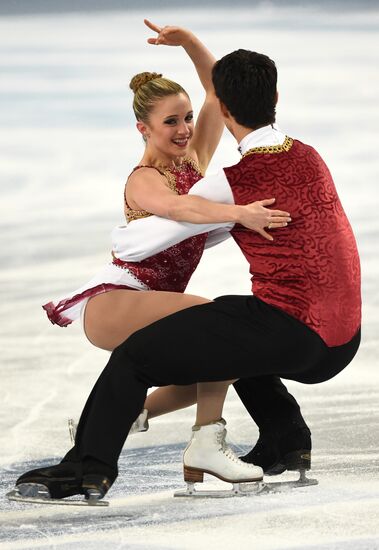 2014 Winter Olympics. Figure skating. Pairs. Free skating