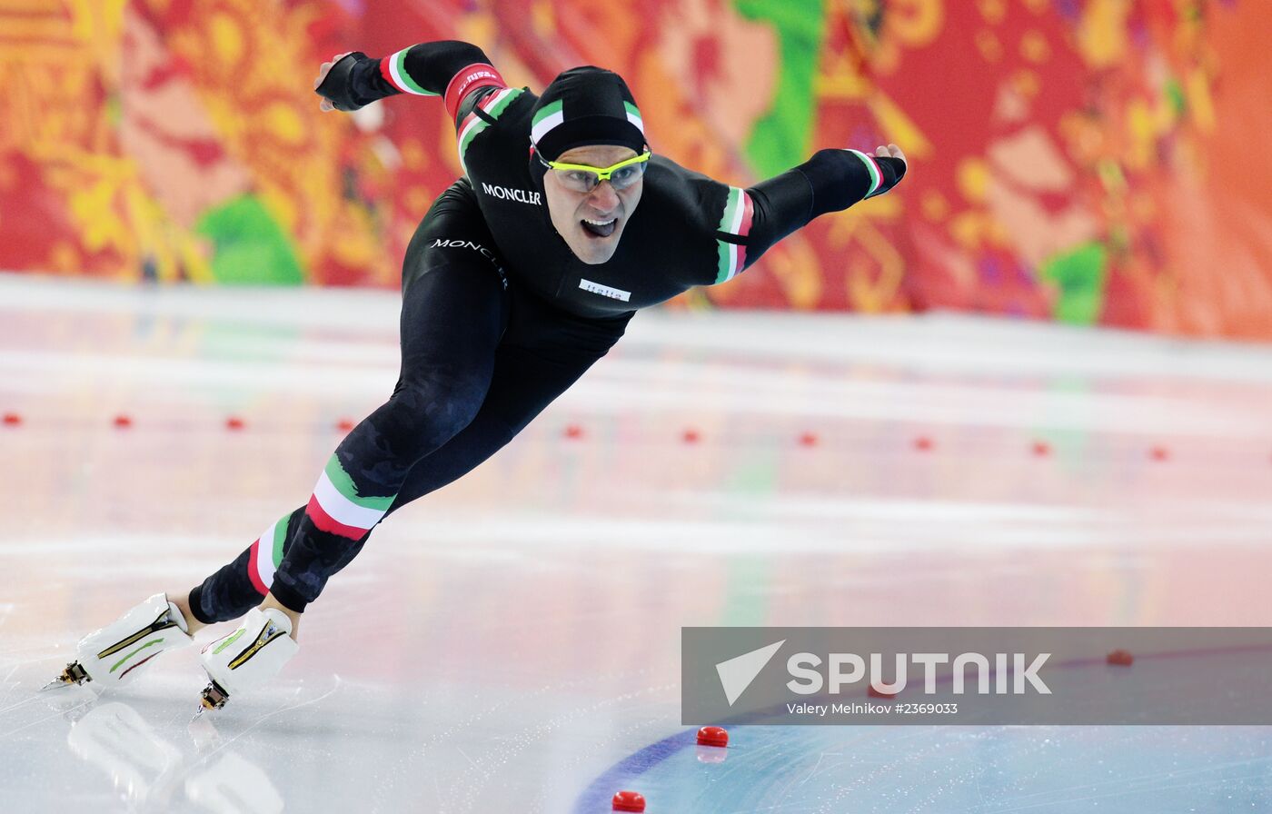 2014 Winter Olympics. Speed skating. Men. 1000m