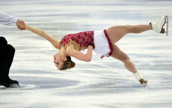 2014 Winter Olympics. Figure skating. Pairs. Free skating