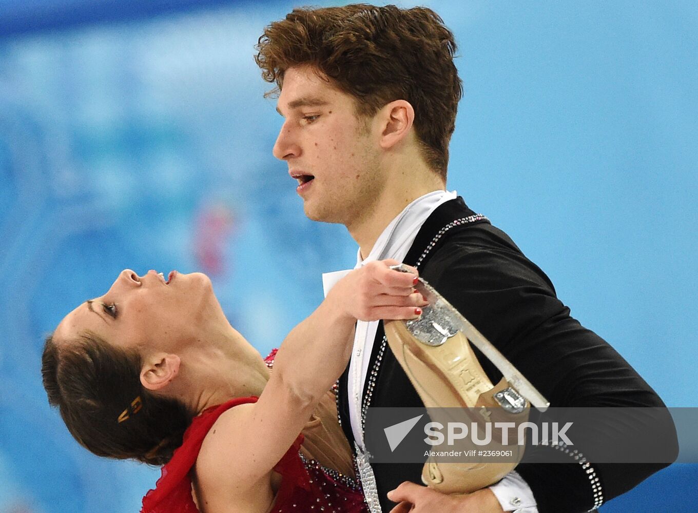 2014 Winter Olympics. Figure skating. Pairs. Free skating