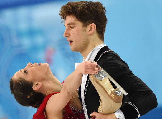 2014 Winter Olympics. Figure skating. Pairs. Free skating