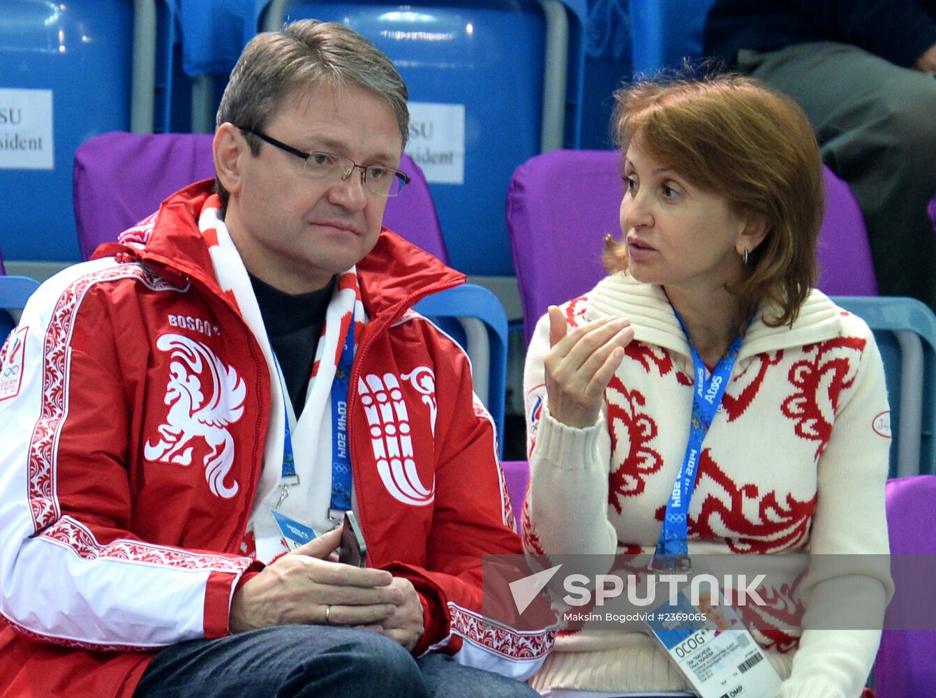 2014 Winter Olympics. Figure skating. Pairs. Free skating