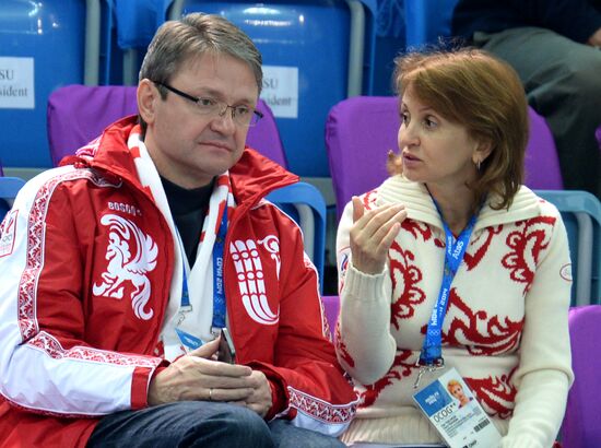 2014 Winter Olympics. Figure skating. Pairs. Free skating